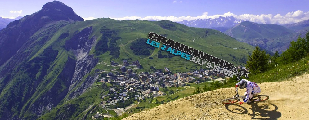 Crankworx Les 2 Alpes -visite des chantiers