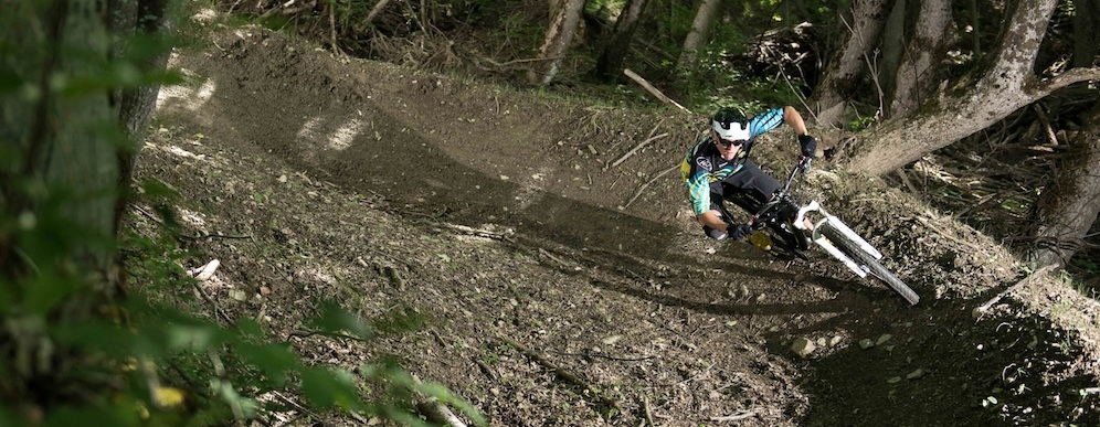 comment prendre un virage relevé vtt