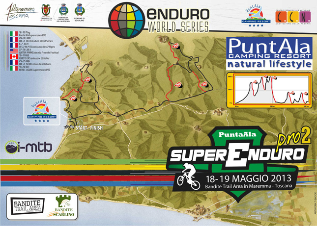 Pr&eacute;sentation du trac&eacute; de l&#039;Enduro World Series de Punta ALa