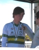 Sean O'Connor avec seulement la m�daille d'argent: il avait remport� de timed session et il �tait satisfait de sa course ... Une valeur s�re pour l'avenir !