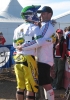 Une sinc�re accolade entre deux champions !