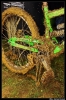 Le bike de Myriam et son dérailleur qui pendouille... Félicitations pour la 4ème place