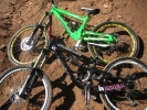 Les bikes d'Antoine et Yannick