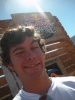 Antoine devant le podium