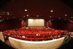 La salle depuis la pièce de projection