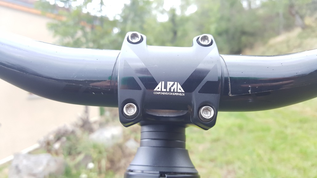 ride alpha Potence alloy 2014 forged, 50mm, O° rise