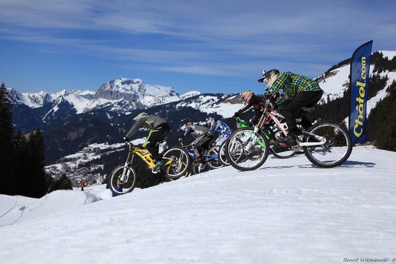 Razorsnowbike et snoweekend à Châtel