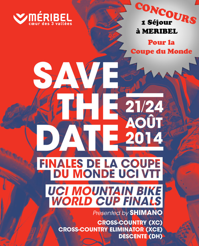Concours Meribel UCI MTB WC 2014 - Les résultats