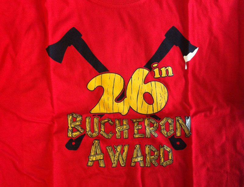 Bucheron Award 2013 - On a notre champion !
