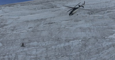 Unreal - Biking on a Glacier 