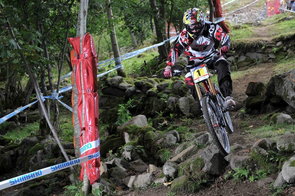 Aaron Gwin first