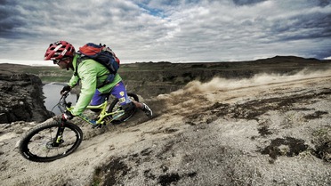 L'Islande avec Steve Peat, Hans Rey et VTOPO