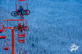 VTT sur neige avec Casey et Cam