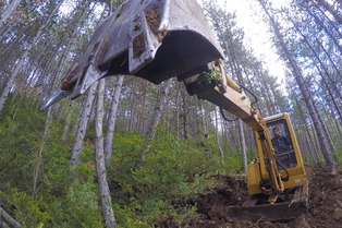 Derni&egrave;re ligne droite: Evo Bike Park