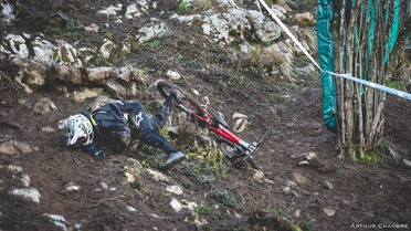 Lourdes: Crashs Jour 1