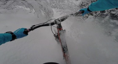 Ride dans la neige!