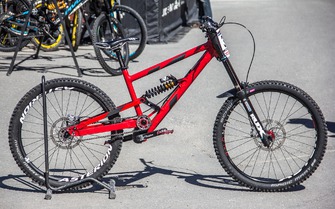 Leogang : Bike check Benoit Coulanges