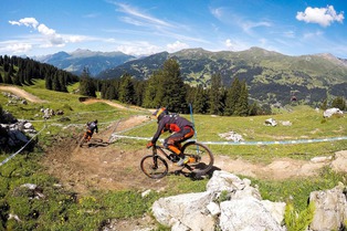 Lenzerheide : La piste avec Claudio