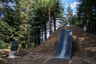 Crankworx Rotorua - La construction du Slopestyle