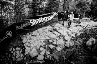 Fort William - DH WC #3 - Piste et paddock