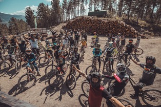 Evo Bike-Park : inauguration de la "Whip-it"