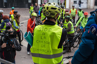 Rassemblement contre la chasse le dimanche