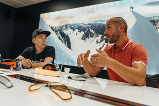 Fabien Barel & J&eacute;r&ocirc;me Clementz aux commandes du nouveau masque Julbo : le Quickshift MTB