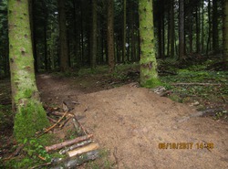 Bike Park Auxon : Piste Verte Bis