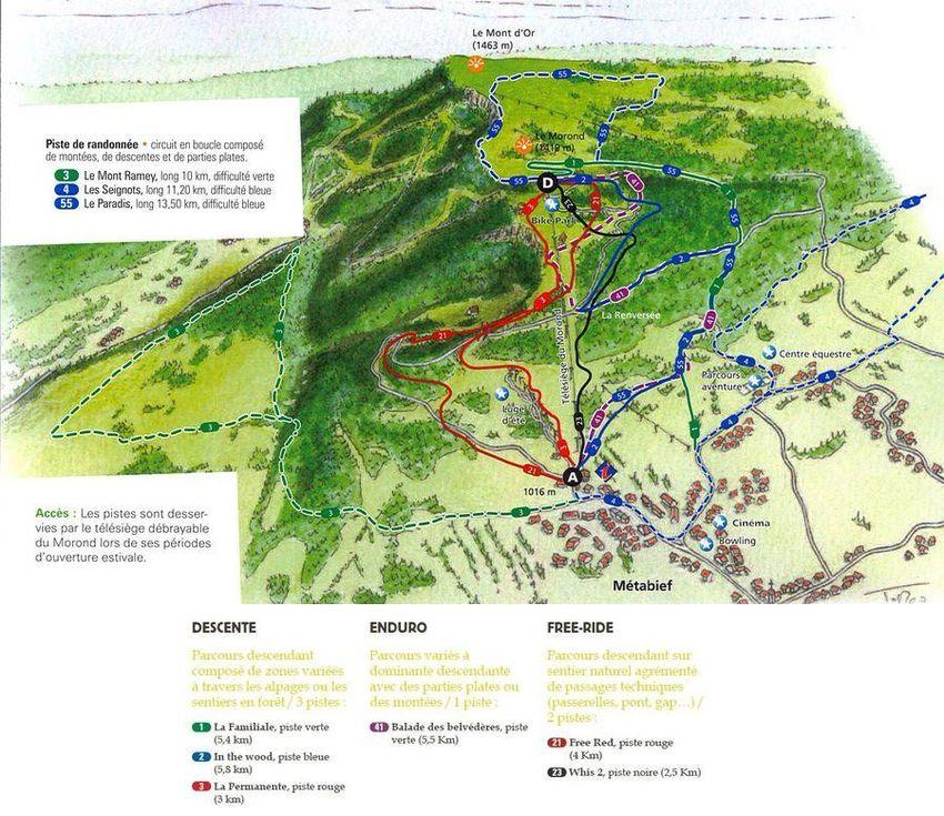 Plan des pistes metabief pdf